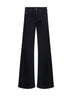 Black comfort denim Flare Medium Waist 1978 D-Akemi jeans