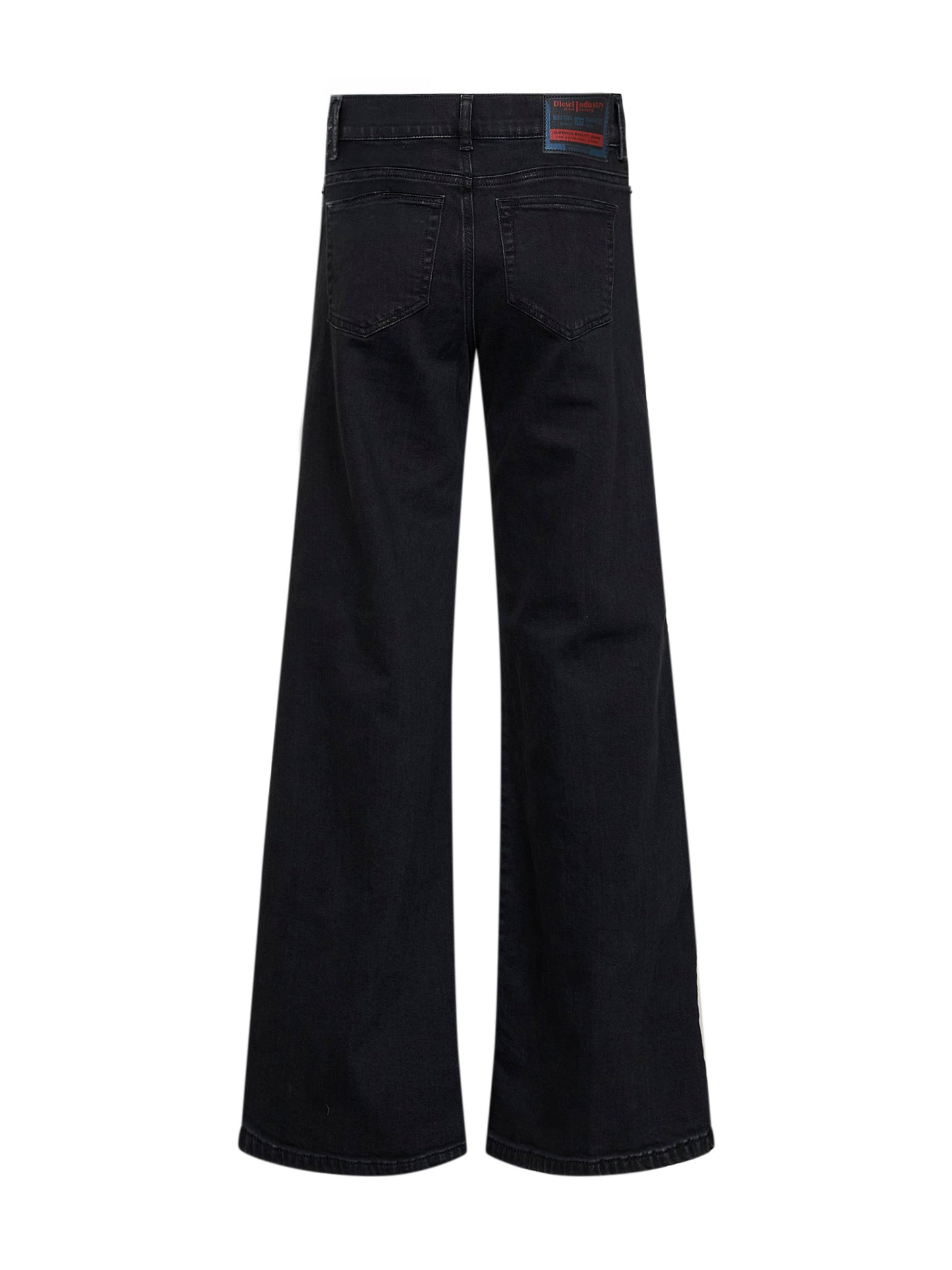 Black comfort denim Flare Medium Waist 1978 D-Akemi jeans