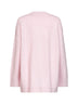 Pink wool and alpaca blend knit M-Areela cardigan