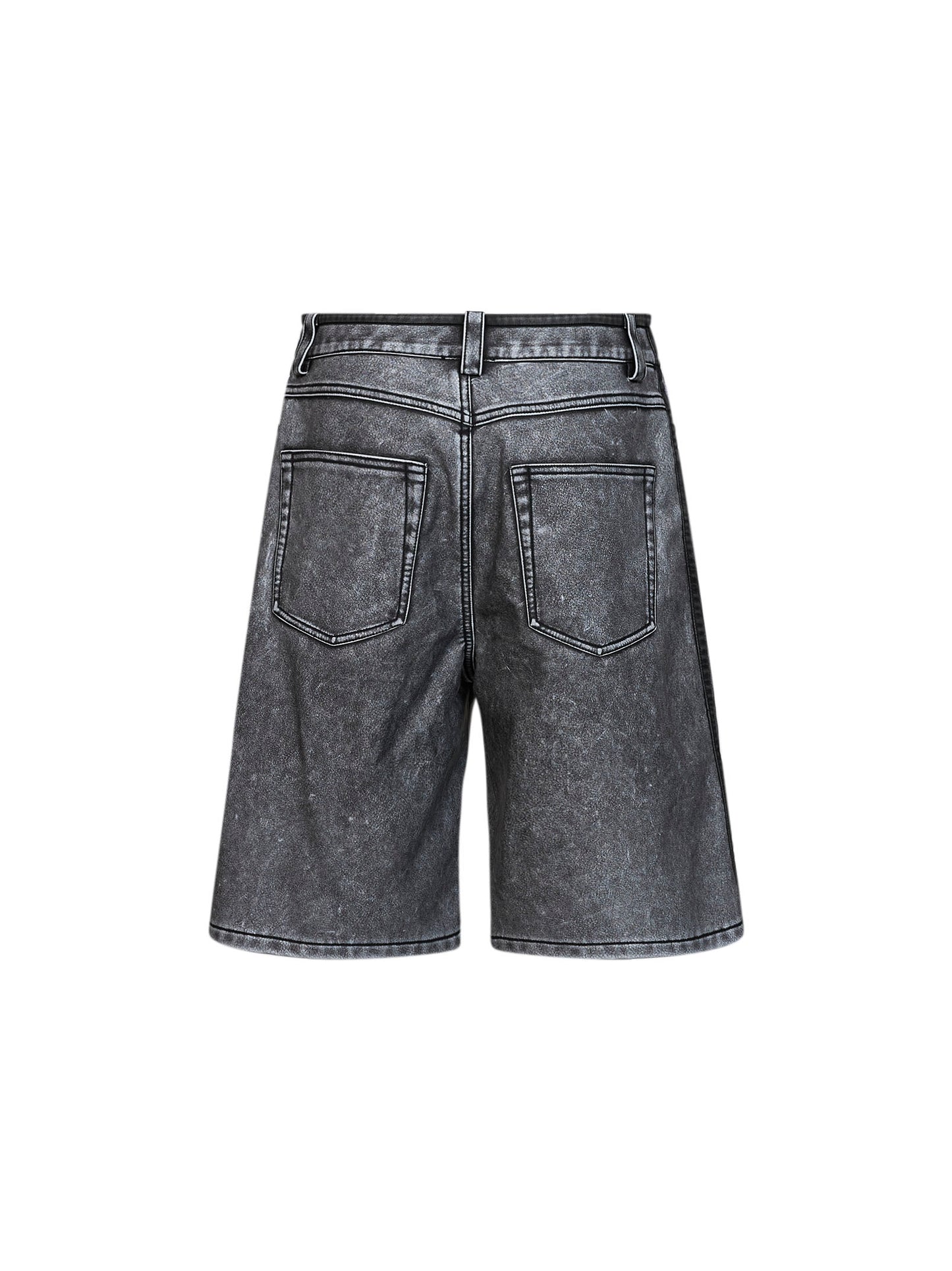 Bermuda P-Arlor in PU grigio<BR/>