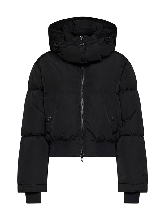 Piumino con cappuccio W-Peyt-Short-New-Wd nero