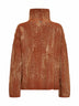 Maglione M-Amet in misto lana a coste marrone