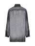 Grey coated fluid denim De-Arven-S shirt
