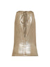 Gold metallic stretch jersey T-Dyvyny top