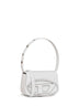 White 1DR shoulder bag with charms