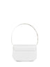 White 1DR shoulder bag with charms