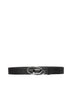 Belt with D-logo buckle