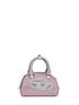 Pink 1DR Dome small bowling crossbody bag
