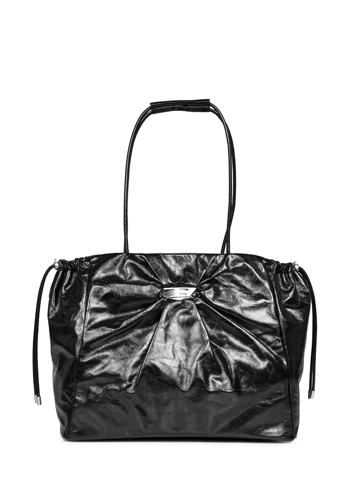 Borsa tote Scrunch-D nera
