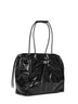 Borsa tote Scrunch-D nera
