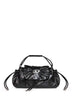 Black Scrunch-D top-handle bag