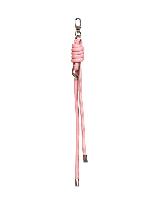 Charm con cinturini annodati Rope-I rosa