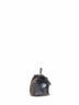 Charm peloso con pendente Monster grigio