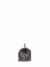 Charm peloso con pendente Monster grigio