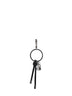 Charm portachiavi con ciondoli Multi III nero