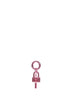 Charm in metallo con lucchetto Charm-Lock rosa