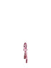 Charm in metallo con lucchetto Charm-Lock rosa