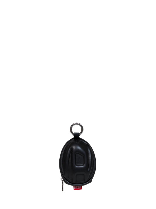 Black Charm-Pod keychain with charm