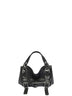 Borsa piccola con manici D-One nera
