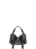 Borsa piccola con manici D-One nera