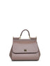 Taupe large Sicily handbag