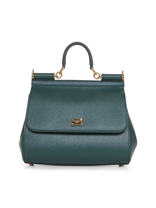 Green large Sicily handbag