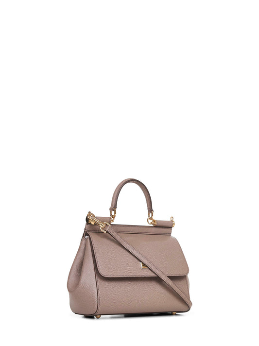 Medium Sicily handbag in Dauphine leather