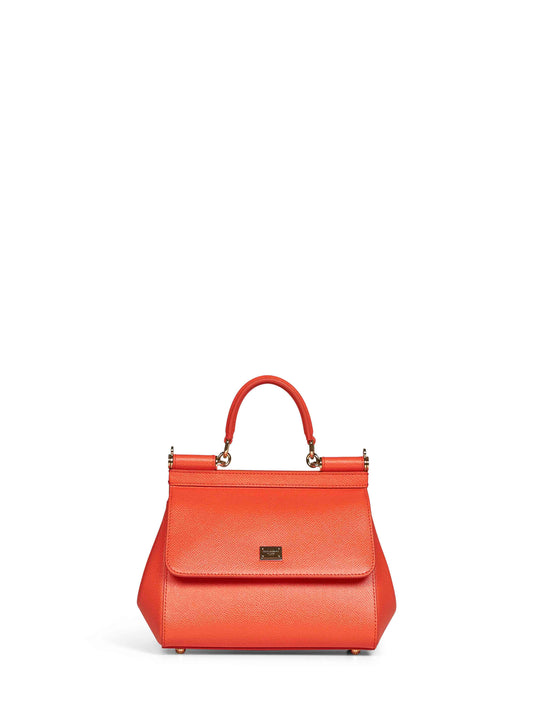 Orange small Sicily handbag