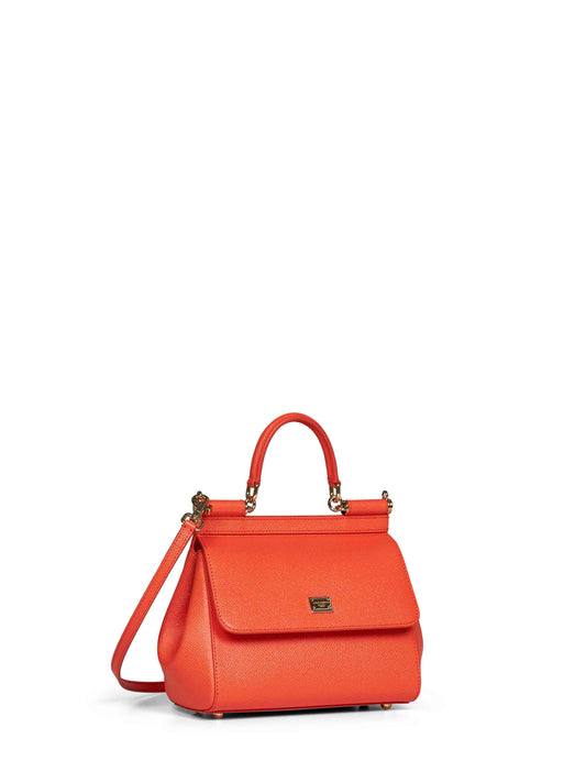 Orange small Sicily handbag