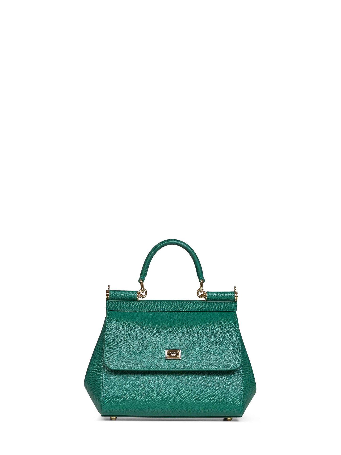 Borsa a mano Sicily piccola verde smeraldo
