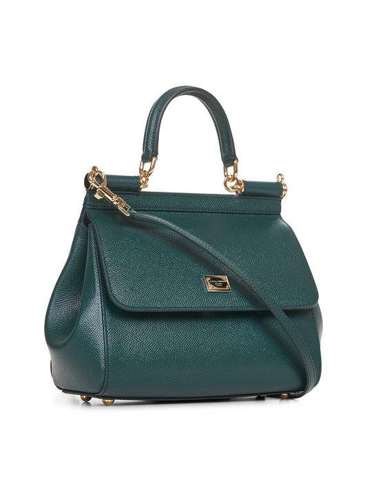 Green medium Sicily handbag