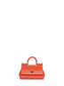 Orange mini Sicily handbag