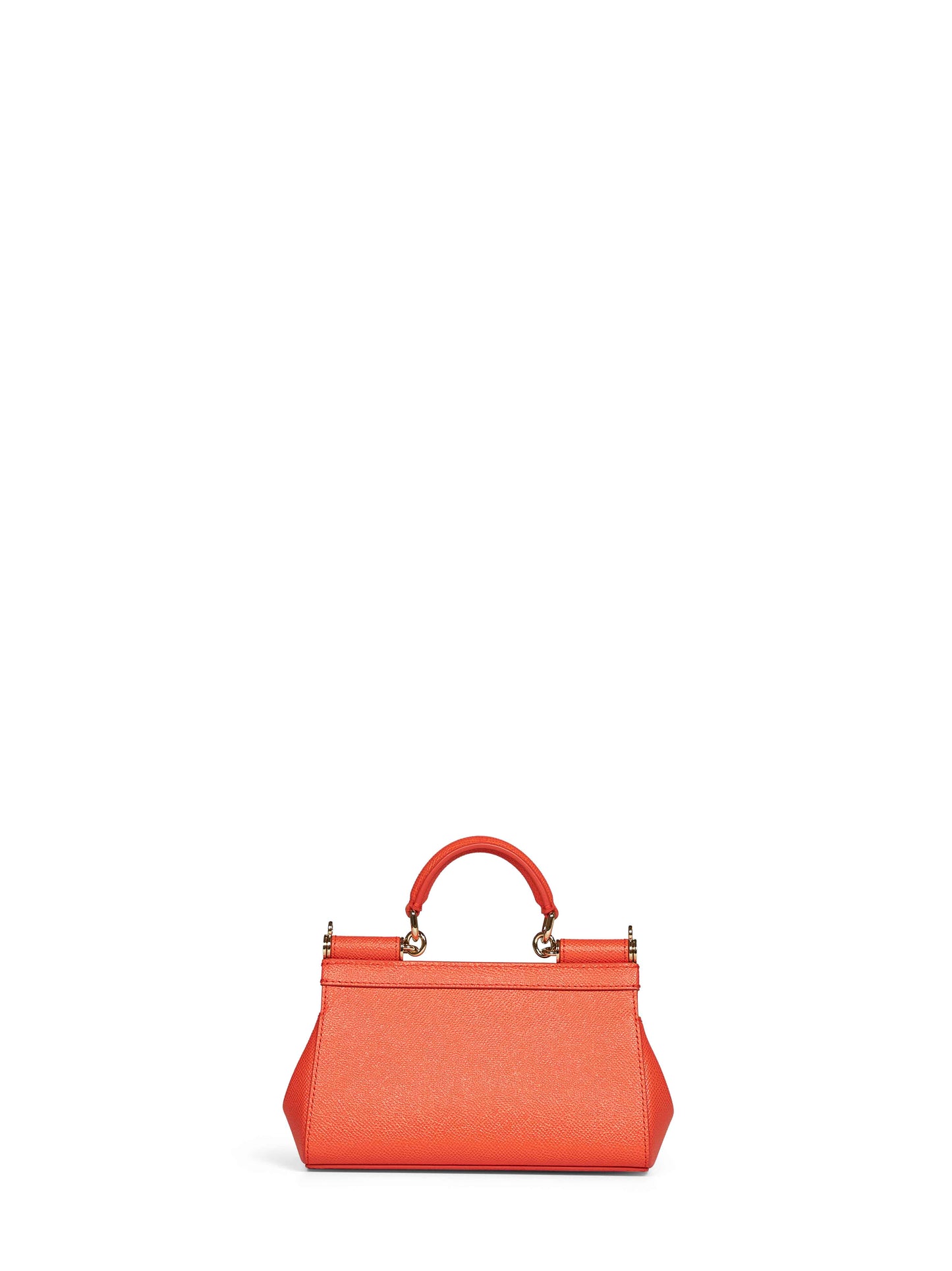 Orange mini Sicily handbag