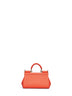 Orange mini Sicily handbag
