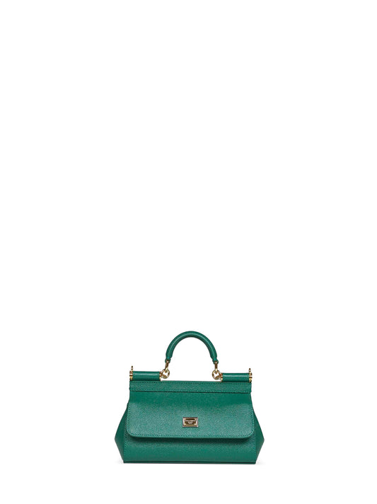 Emerald green mini Sicily handbag
