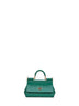 Borsa a mano Sicily mini verde smeraldo
