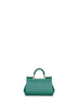 Borsa a mano Sicily mini verde smeraldo
