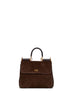 Borsa a mano My Sicily piccola ebano