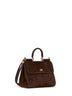 Borsa a mano My Sicily piccola ebano