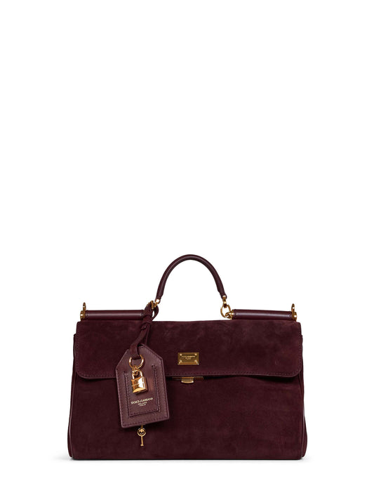 Burgundy My Sicily medium handbag