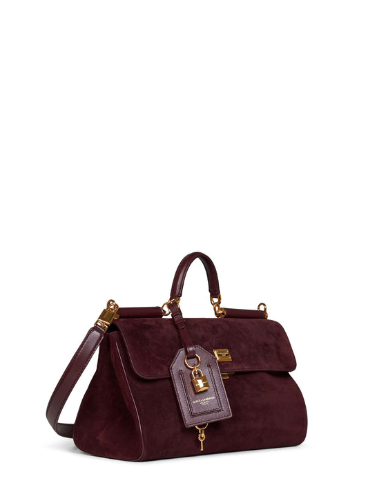 Burgundy My Sicily medium handbag