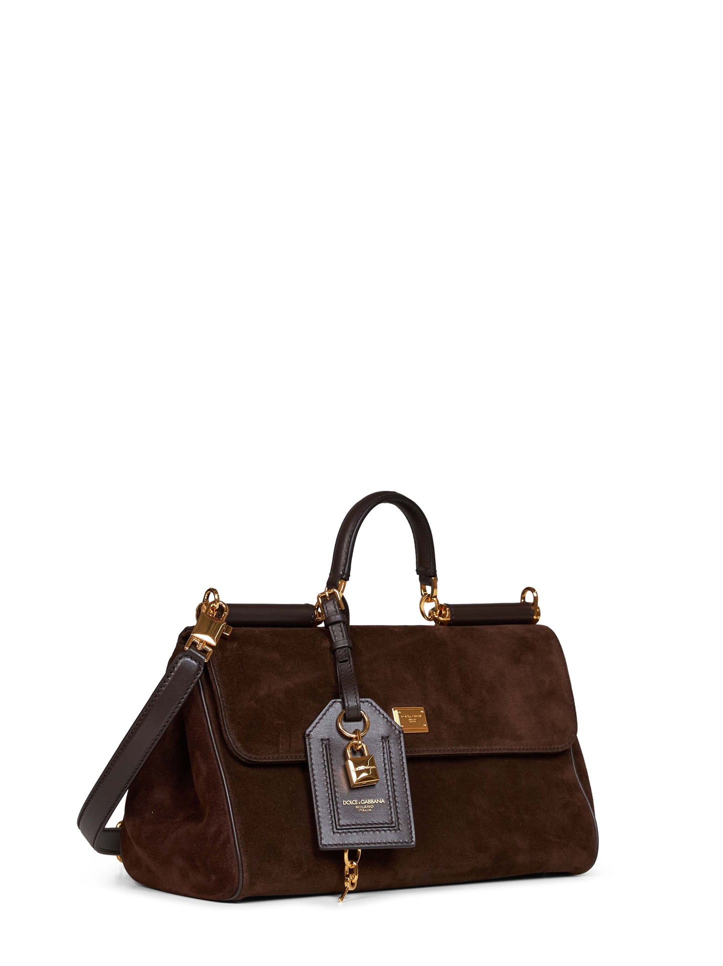 Borsa a mano My Sicily media ebano