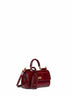 Dark cherry My Sicily mini handbag