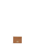 Caramel Dauphine calf leather card holder
