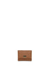 Portafoglio French Flap in pelle Dauphine caramello