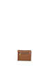 Portafoglio French Flap in pelle Dauphine caramello