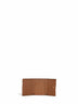 Portafoglio French Flap in pelle Dauphine caramello
