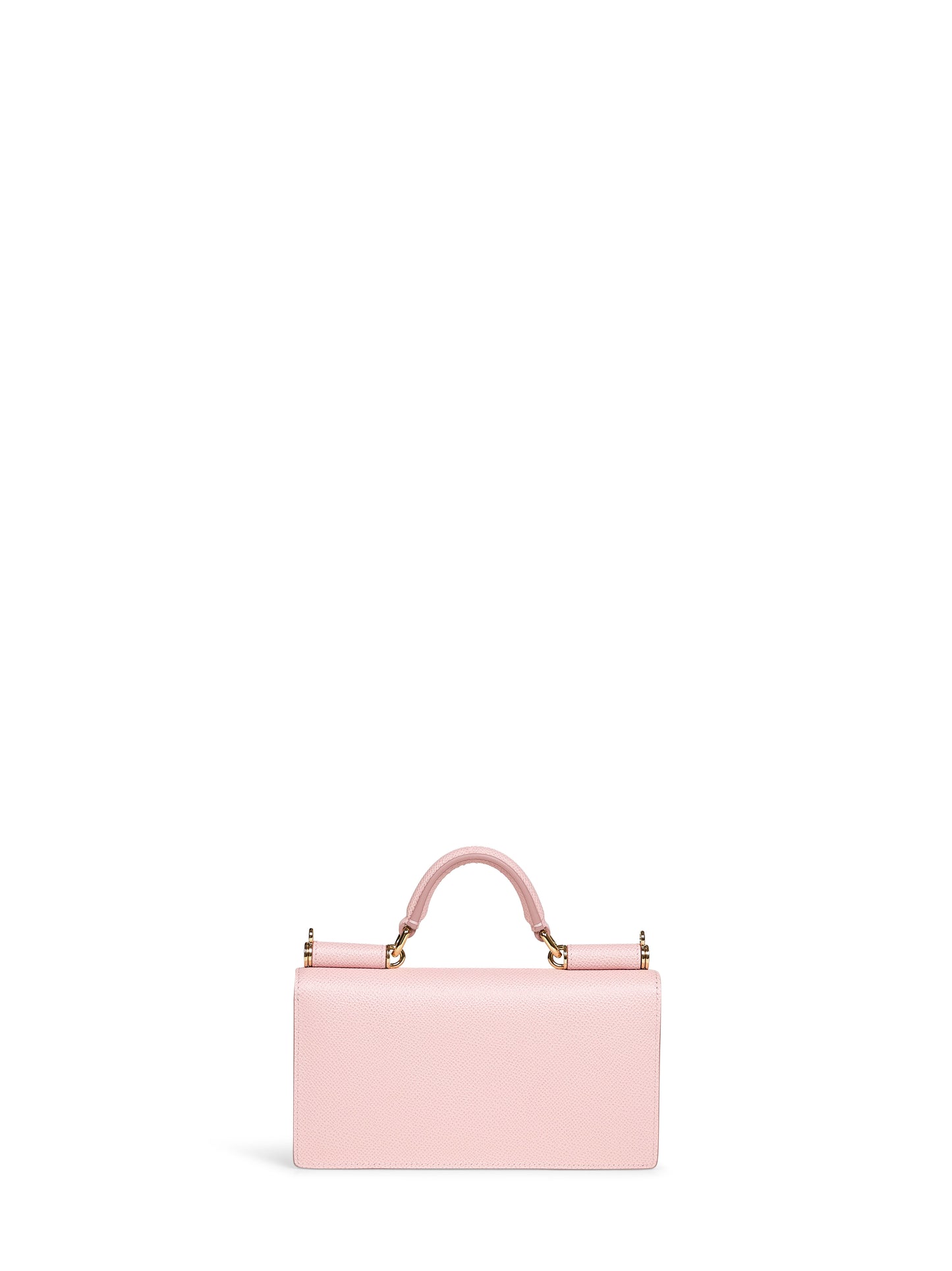 Pink mini bag with shoulder strap