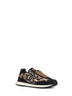 Sneakers DG Cushion in tessuto stampa Leo