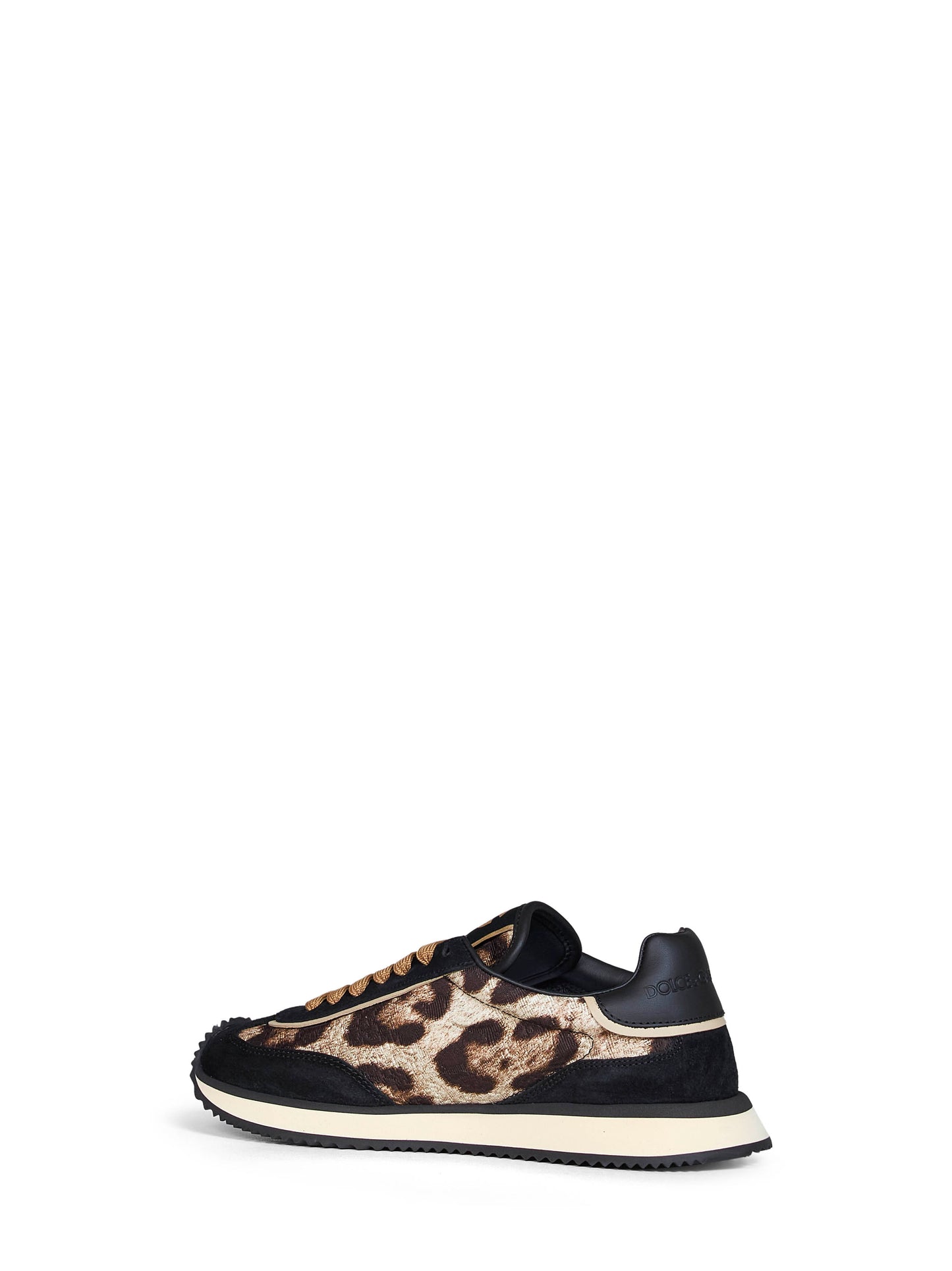 Sneakers DG Cushion in tessuto stampa Leo
